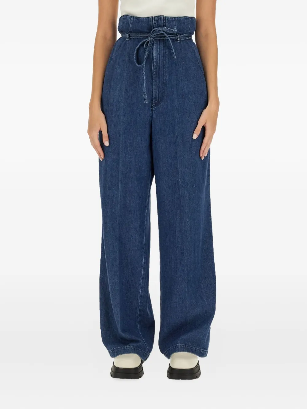 Boyish Jeans Tie-waist Jeans In Blue