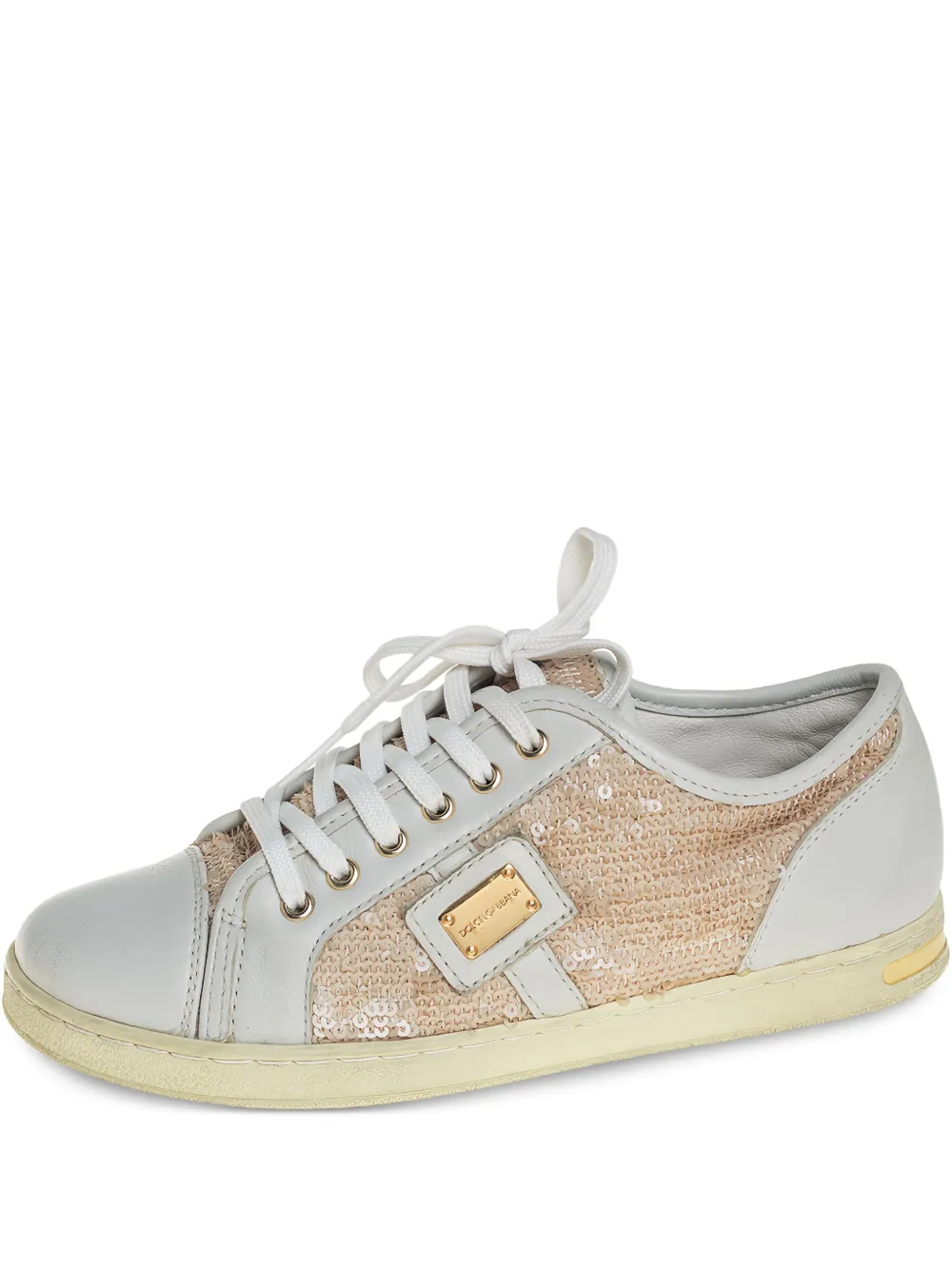 Dolce & Gabbana Pre-Owned tenis con paneles | blanco | Image 1