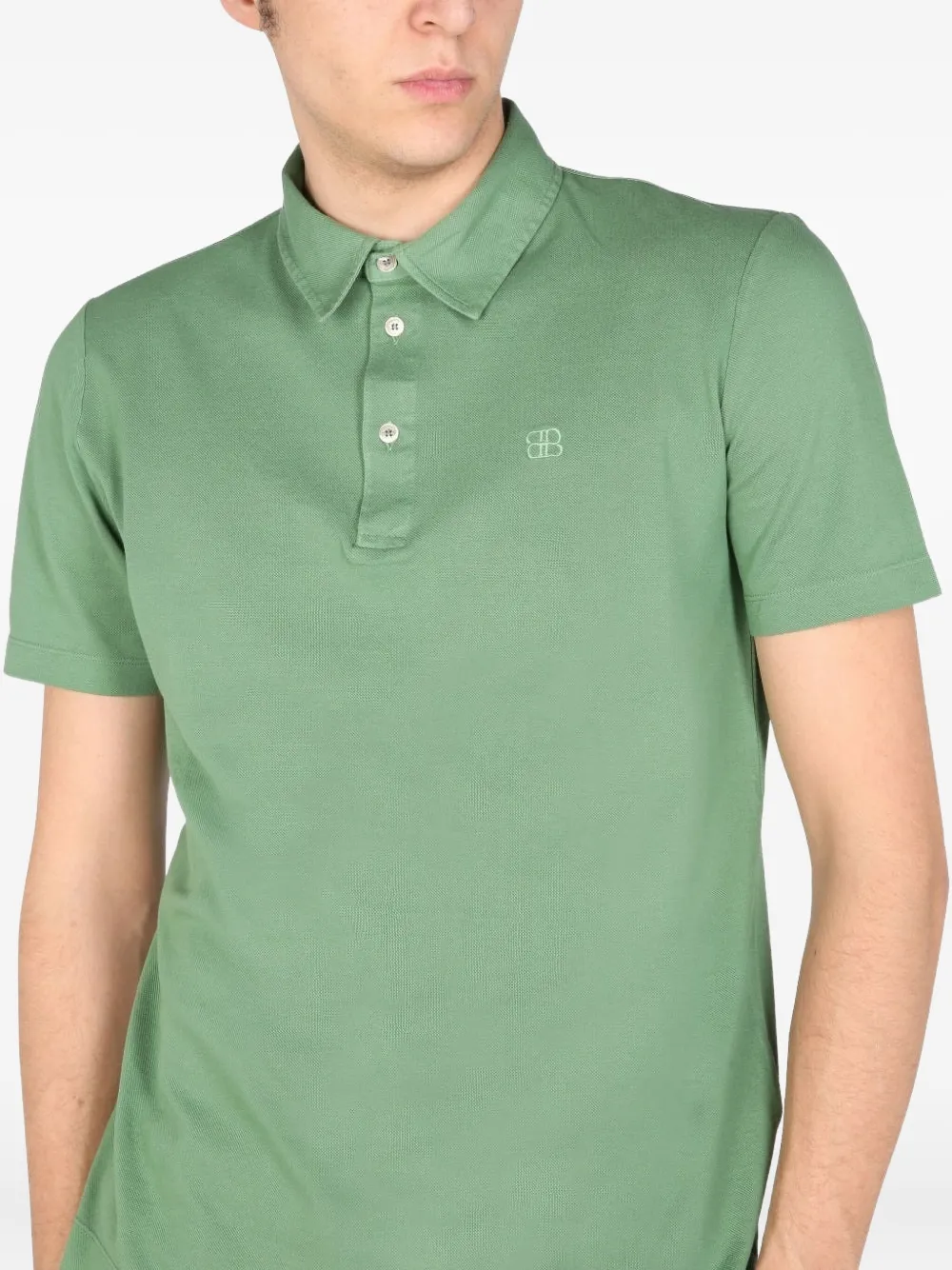 Ballantyne short-sleeve polo shirt - Verde