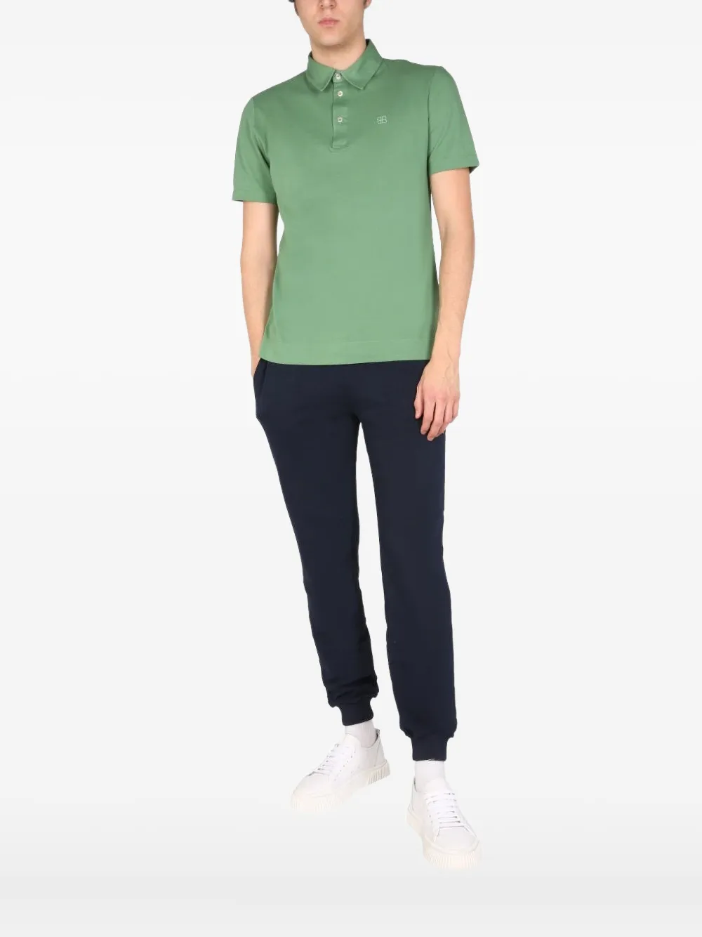 Ballantyne short-sleeve polo shirt - Groen