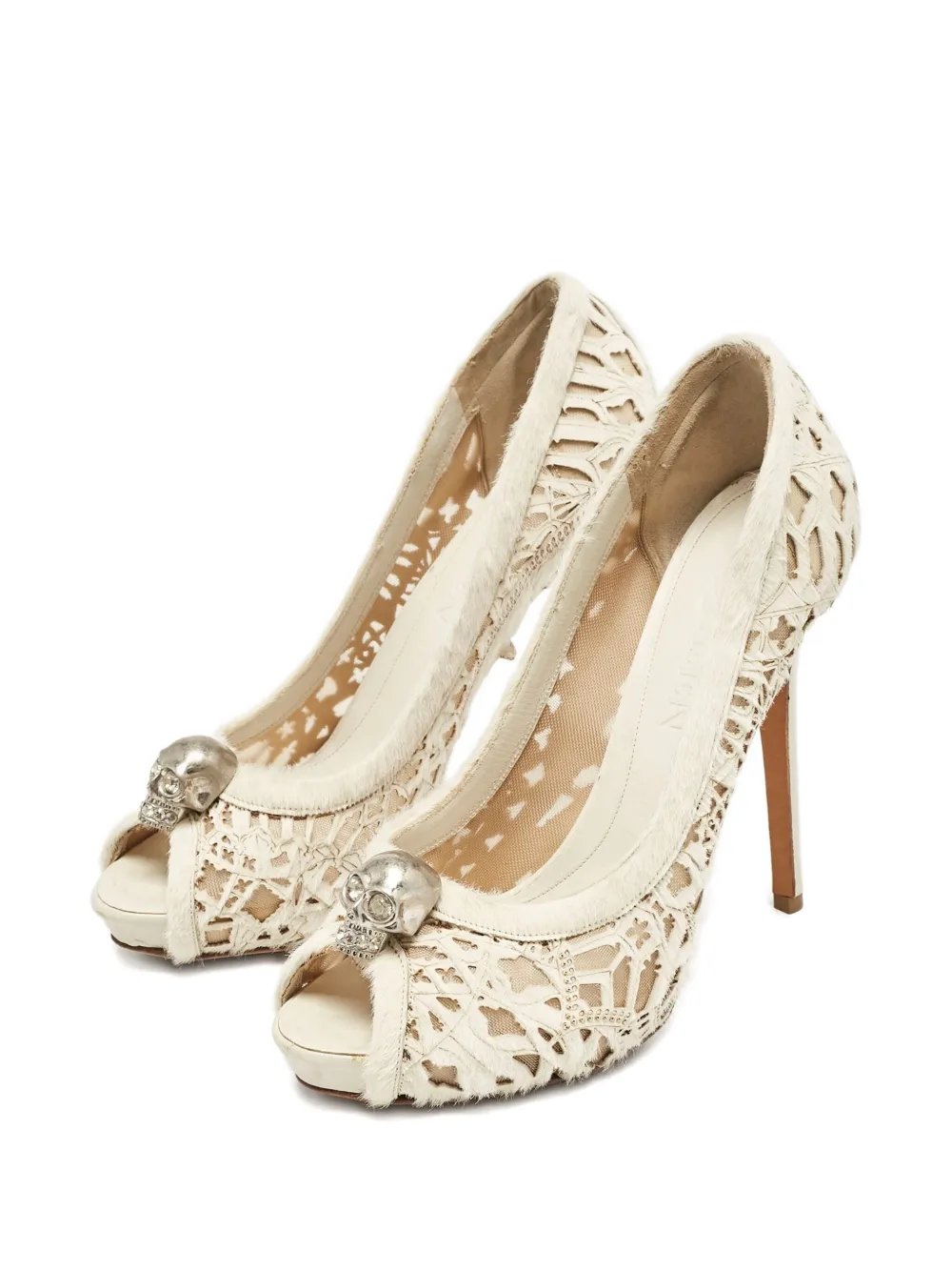Alexander McQueen Pre-Owned crystal-embellished heeled pumps | Image 2