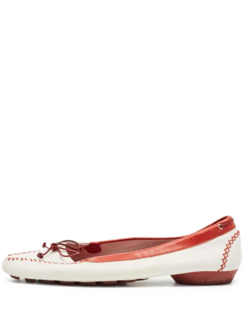 Ferragamo Pre-Owned leather loafers 