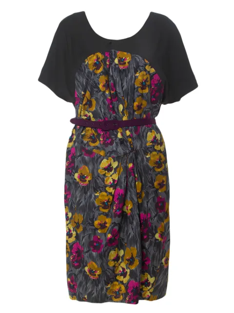 Kenzo Pre-Owned floral-print midi dress