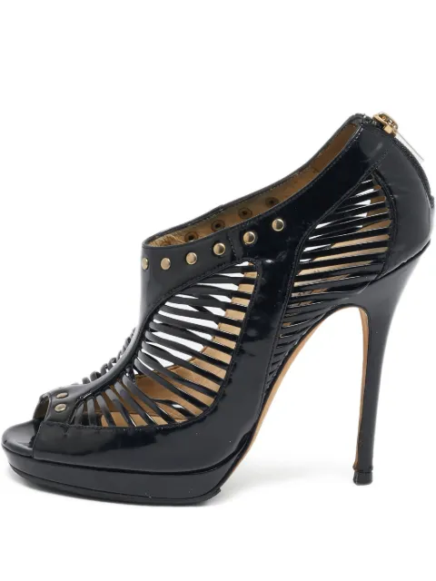 Jimmy Choo Pre-Owned 110mm leather heeled pumps
