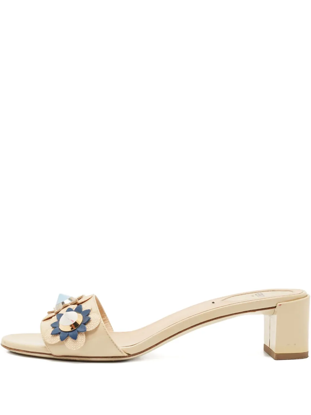 Fendi Pre-Owned 3D Flowerland sandals | Neutrals | Image 1