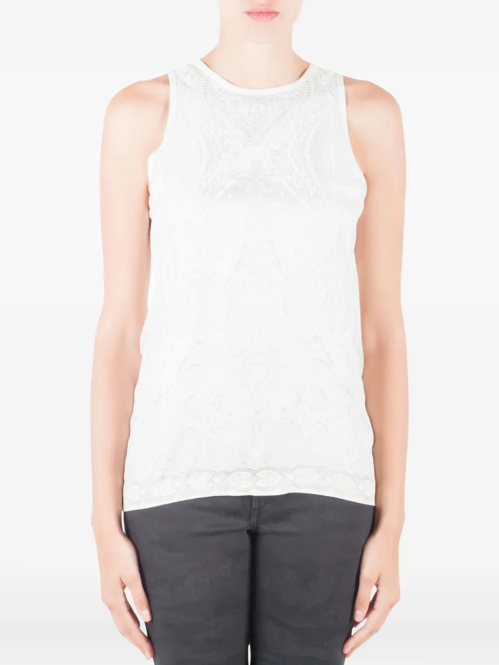 Roberto Cavalli silk top | White | Image 1