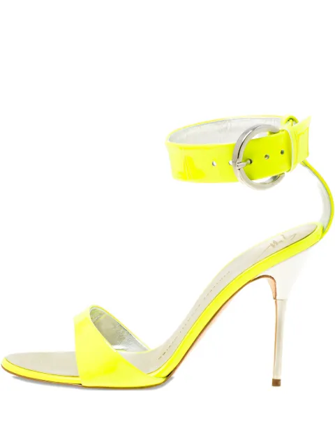 Giuseppe Zanotti 100mm leather heeled sandals 