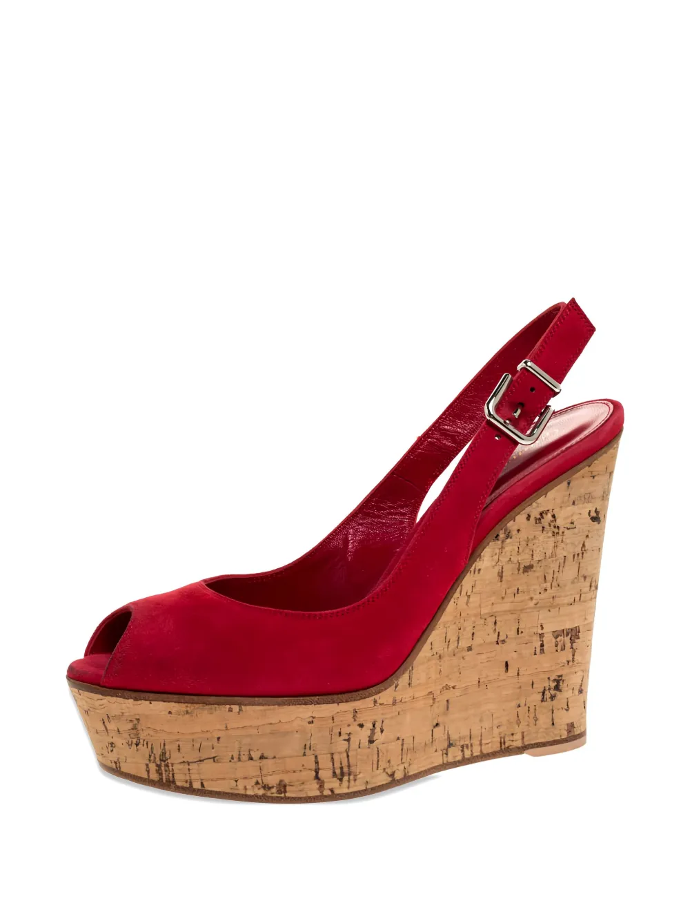 Gianvito Rossi 125mm slingback wedge sandals | Image 2