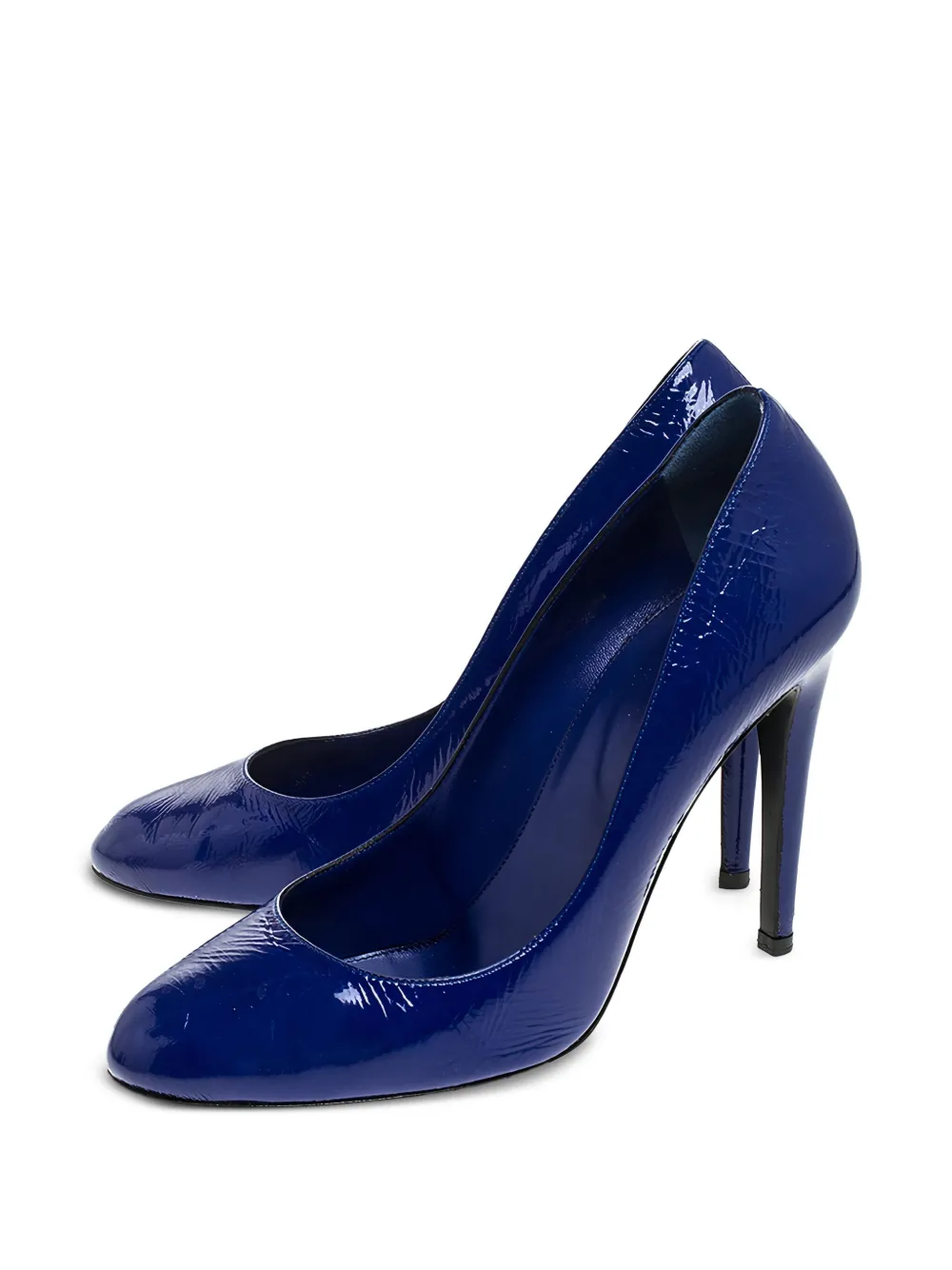 Sergio Rossi Vintage pre-owned 115mm patent-finish leather pumps | Image 2