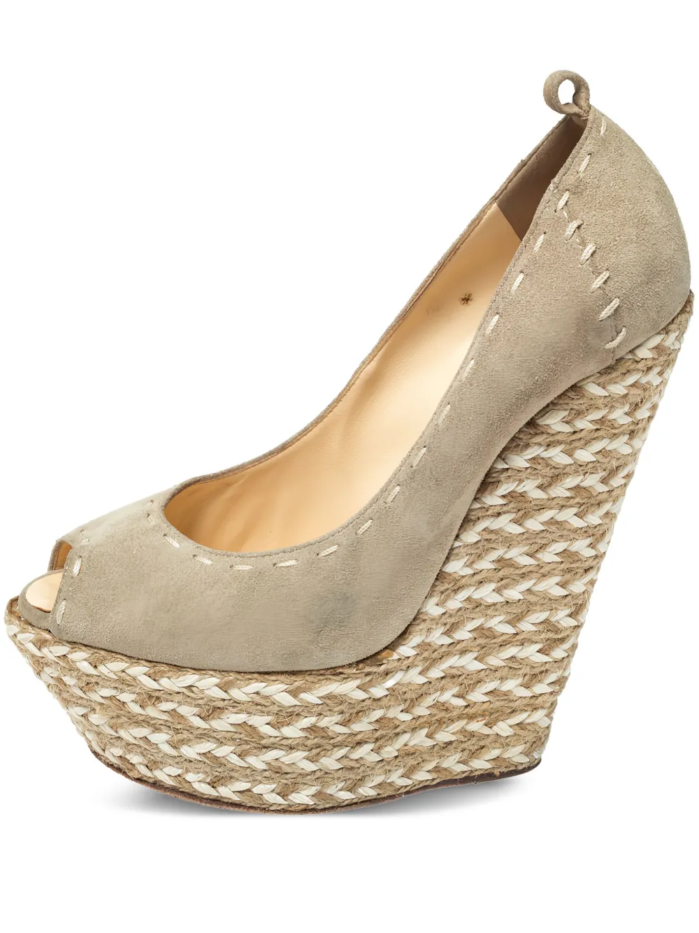 Giuseppe Zanotti espadrille wedge sandals | Neutrals | Image 1