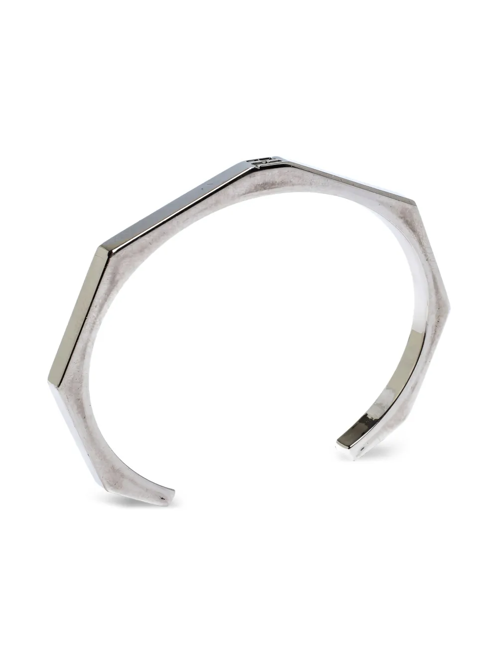 Fendi Pre-Owned FF-logo open-cuff bracelet | Image 2