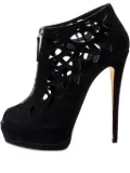 Giuseppe Zanotti Vintage pre-owned 150mm cut-out booties - Black