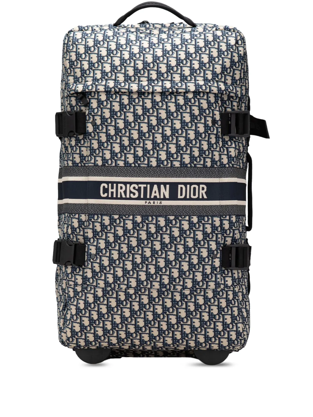 Christian Dior Pre-Owned 2018-2024 Small Oblique Canvas Diortravel Christian Dior Pre-Owned 2018-2024 Small Oblique Canvas Diortravel
