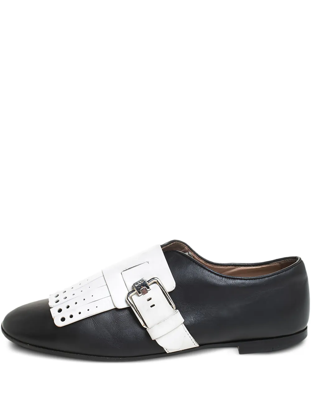 Tod's Vintage フリンジ フラットシューズ - ブラック Tod's Vintage フリンジ フラットシューズ - ブラック