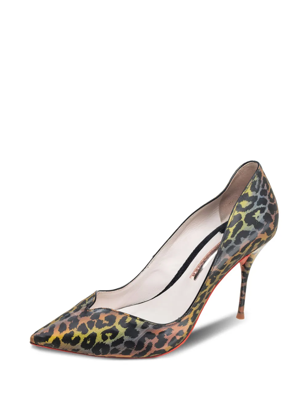 Sophia Webster pre-owned 95mm leopard-print pumps | Image 2