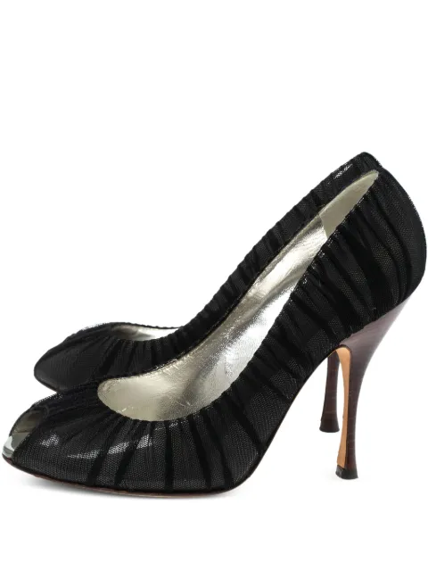 Dolce & Gabbana Pre-Owned 2023 110mm mesh pumps