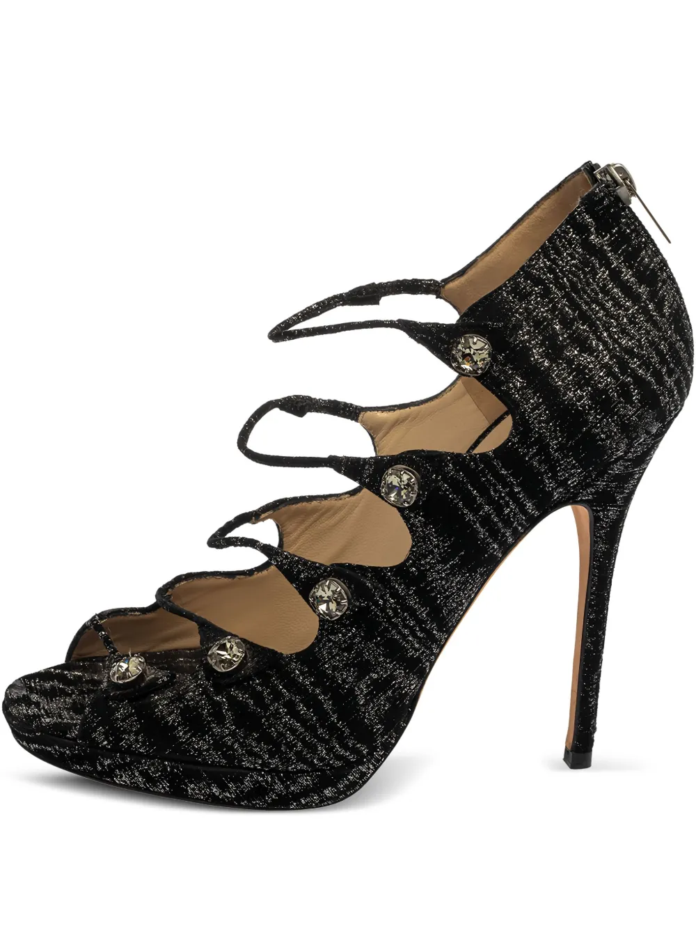 2023 130mm tweed pumps