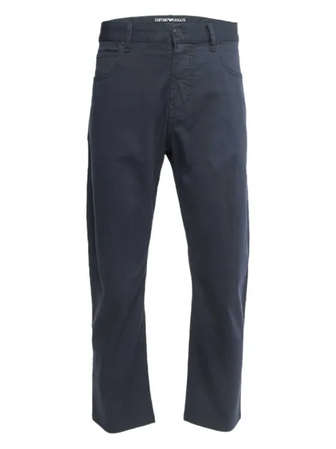 Emporio Armani Pre-Owned cotton chinos