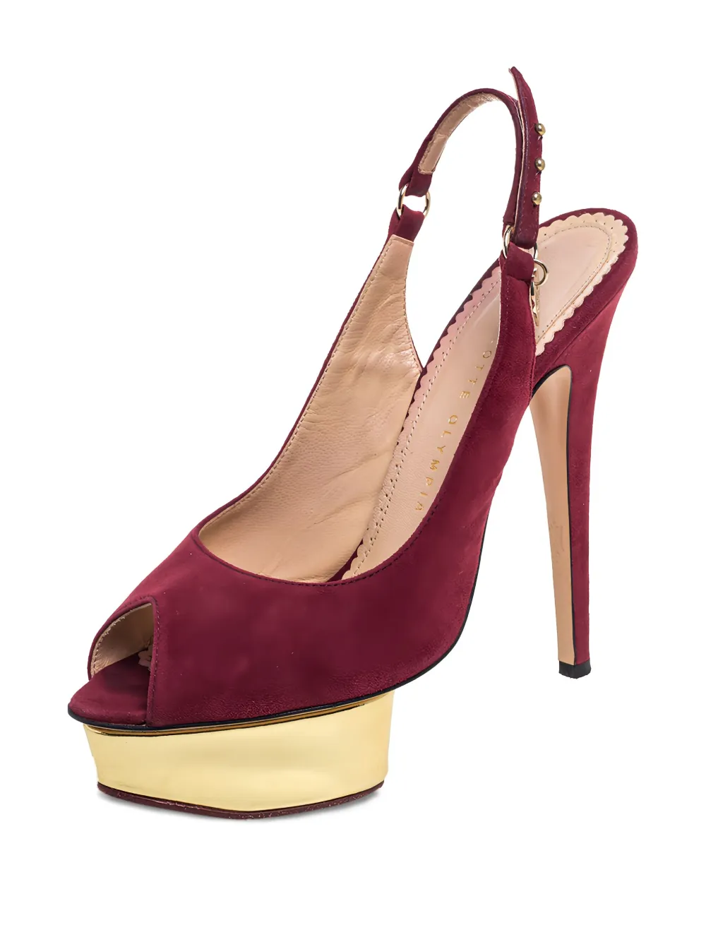 Charlotte Olympia escarpins Bordeaux 150 mm | Image 2