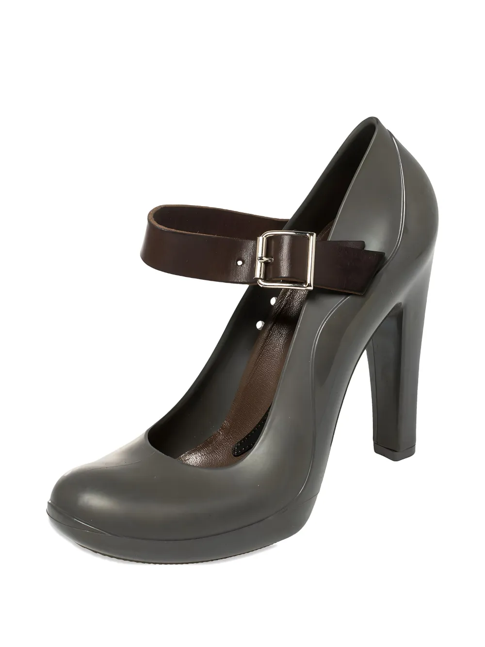 Marni Pre-Owned 125mm Jelly leather pumps | Image 2