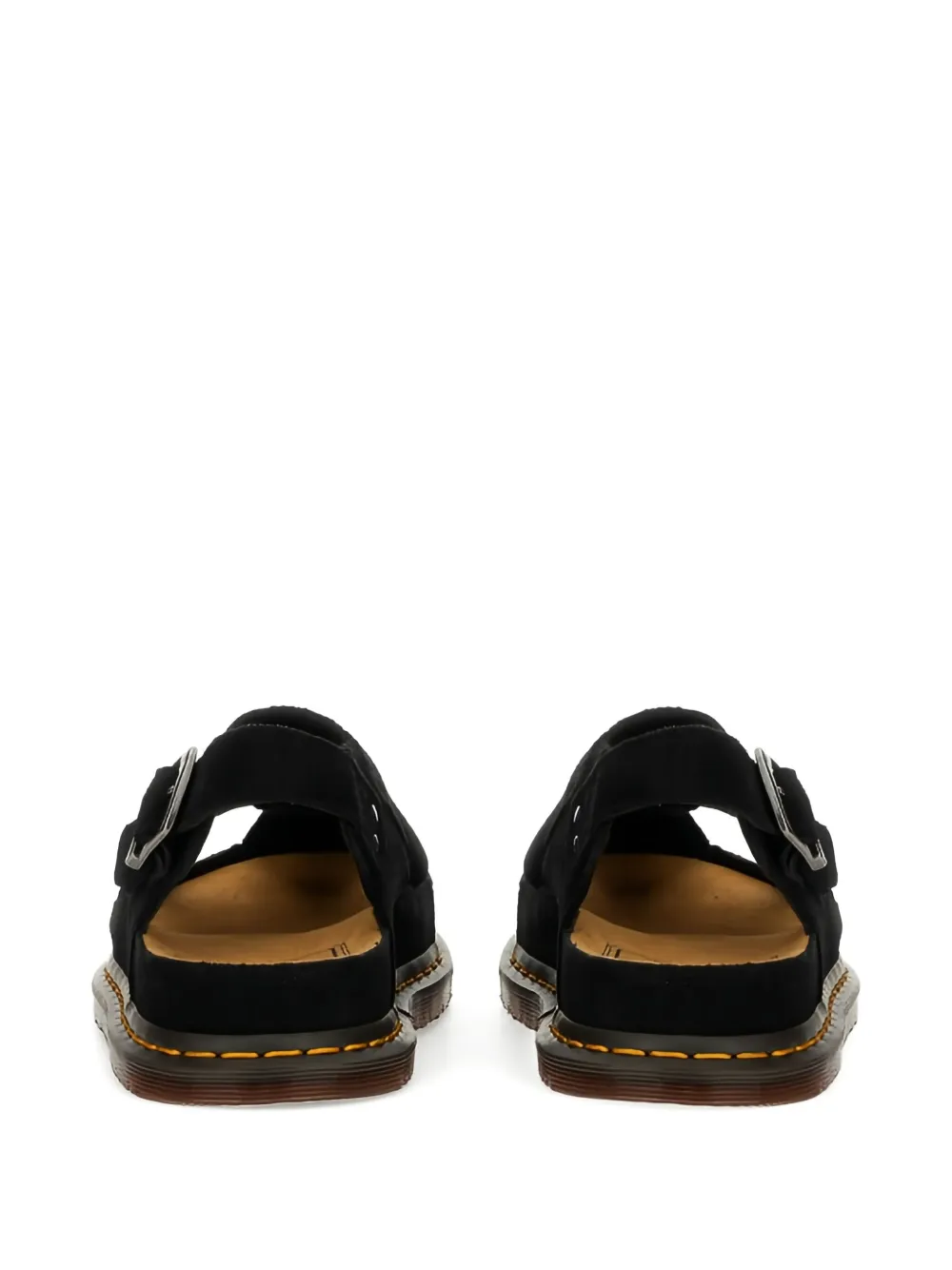Dr. Martens Archive Fisherman leren sandalen Zwart