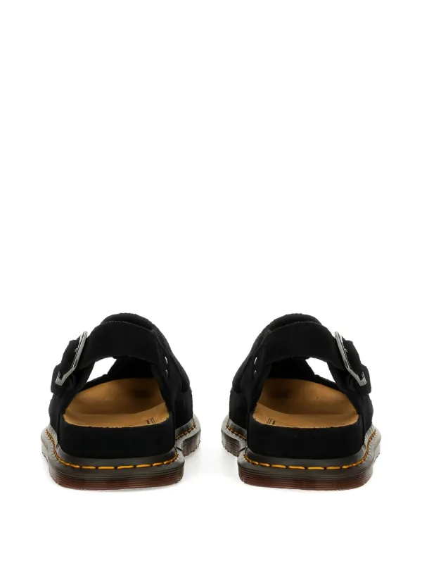 ★ Dr. Martens ★ Archive Fisherman サンダル Archive fisherman suede sandals in Black | Dr. Martens