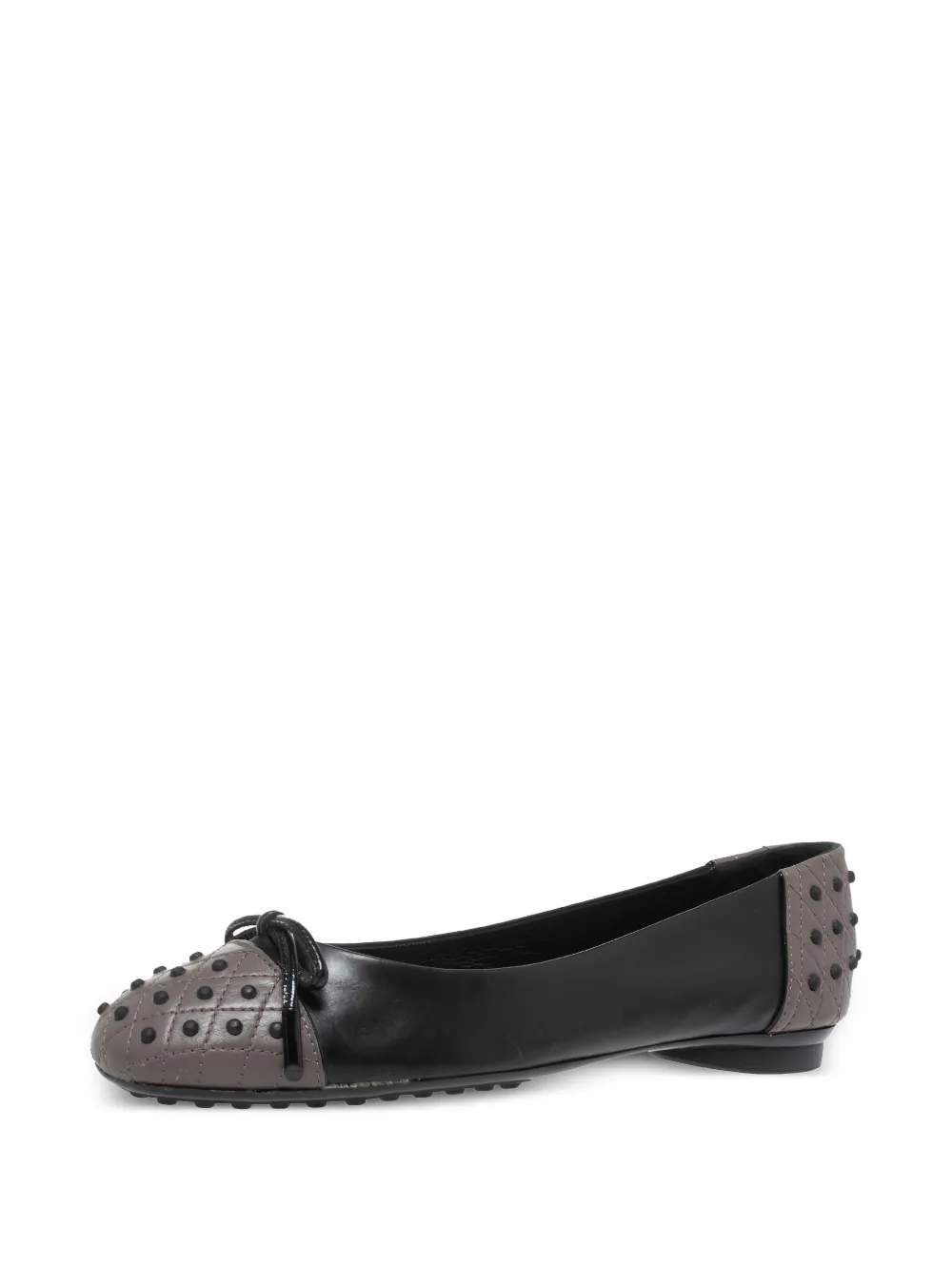 Tod's Vintage Pre-owned studded ballerina flats | Image 2