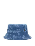 Vivienne Westwood Orb-embroidered bucket hat - Blue