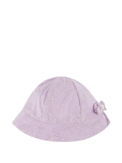 Tartine Et Chocolat eyelet-embroidered bucket hat