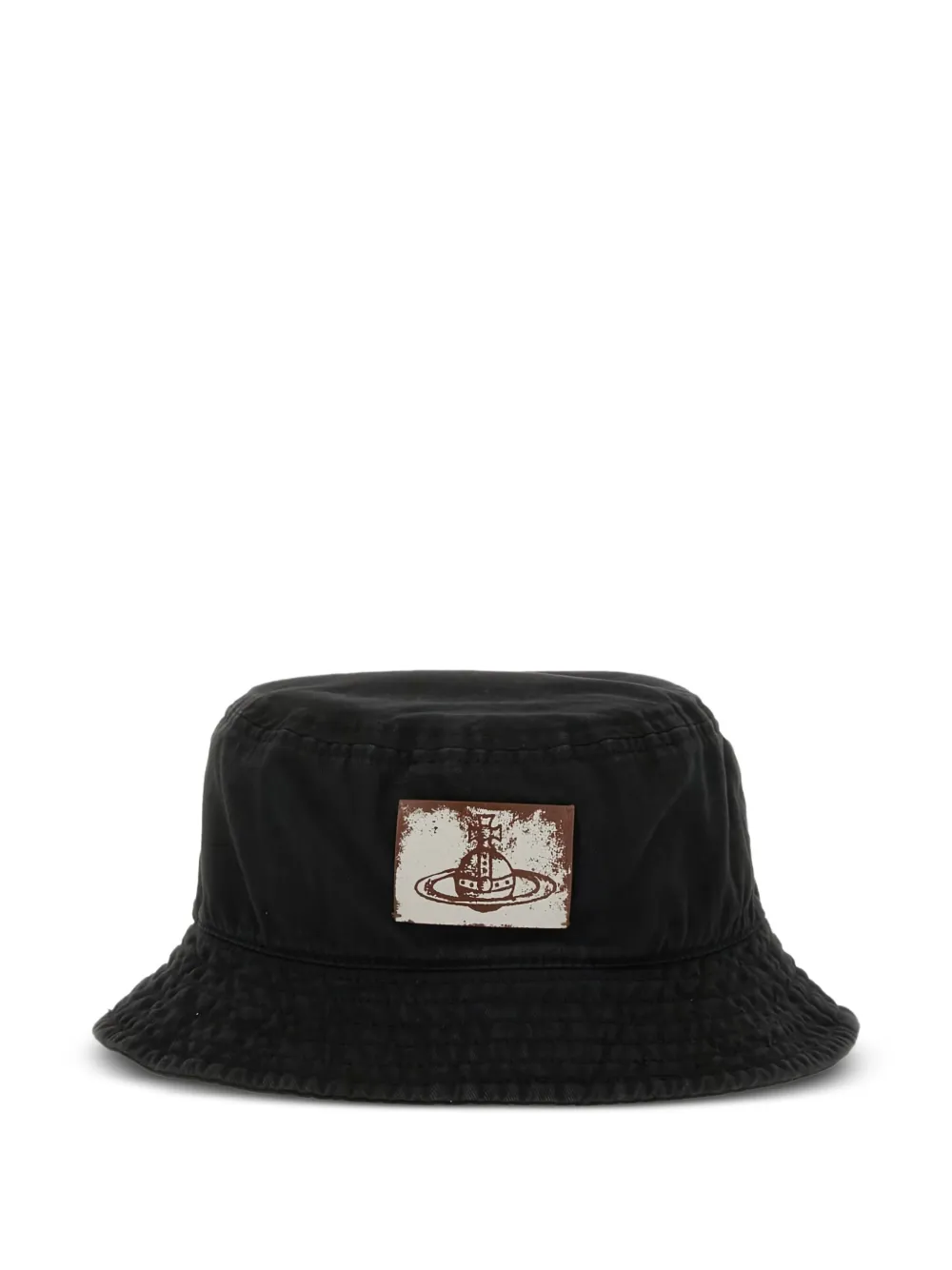 Vivienne Westwood Vissershoed met logo Zwart