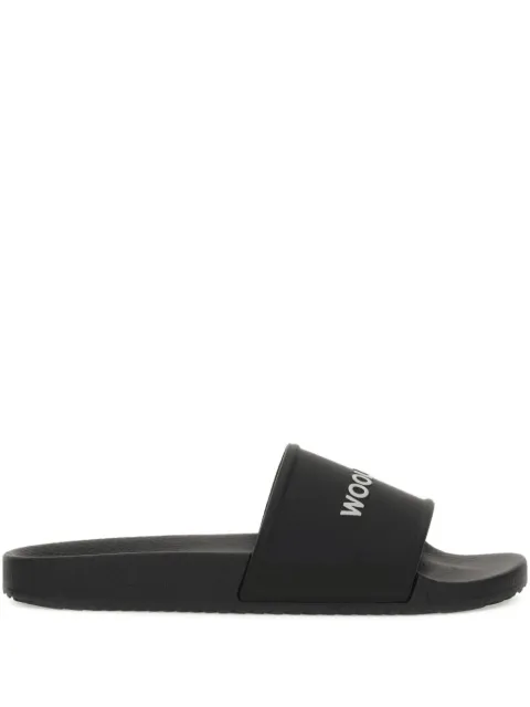 Woolrich logo slides