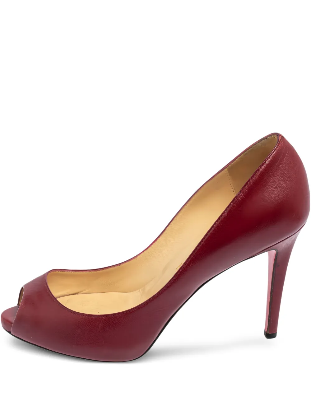 Christian Louboutin Pre-Owned zapatillas con puntera en punta | rojo | Image 1