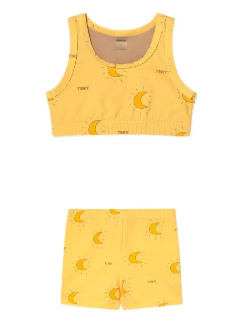 Tiny Cottons moon-print set