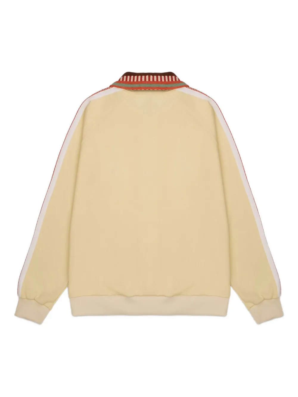 Sasquatchfabrix Striped-panel Jacket In Gray