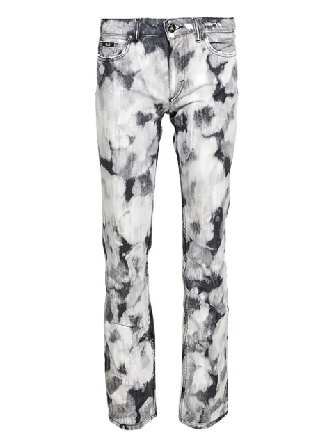 D&G Vintage Pre-Owned floral-print jeans