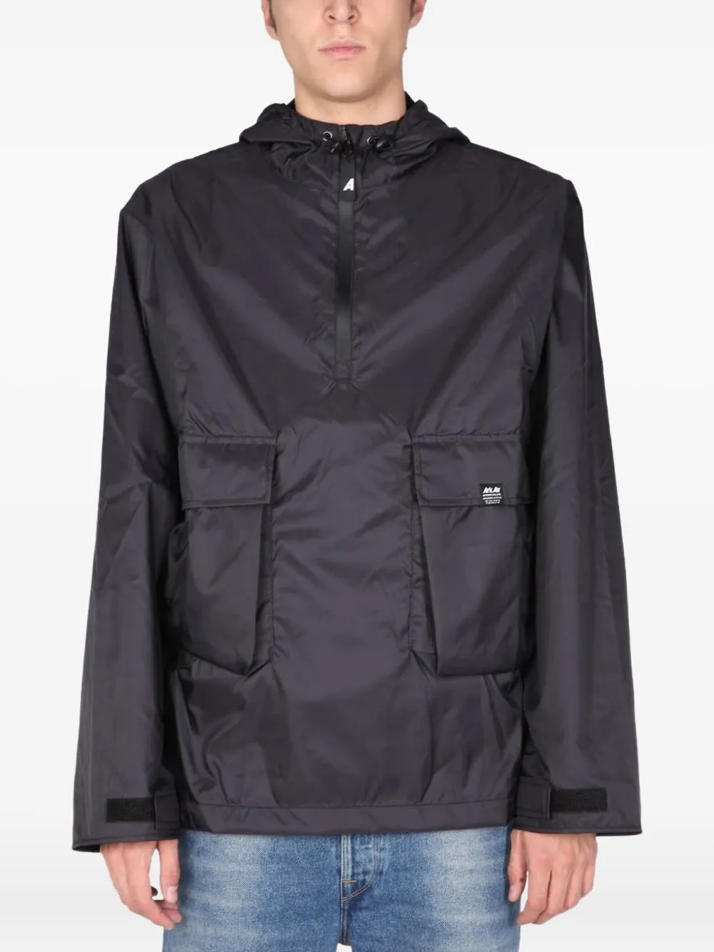 ArkAir half-zip front-pockets jacket | Black | Image 1