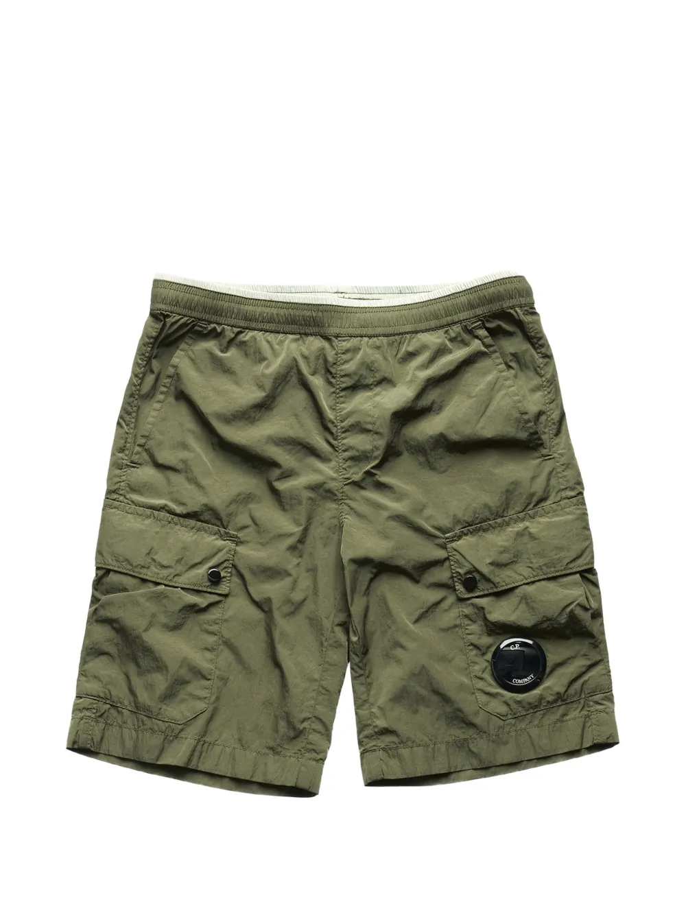C.P. Company Kids cargo-pocket shorts - Verde