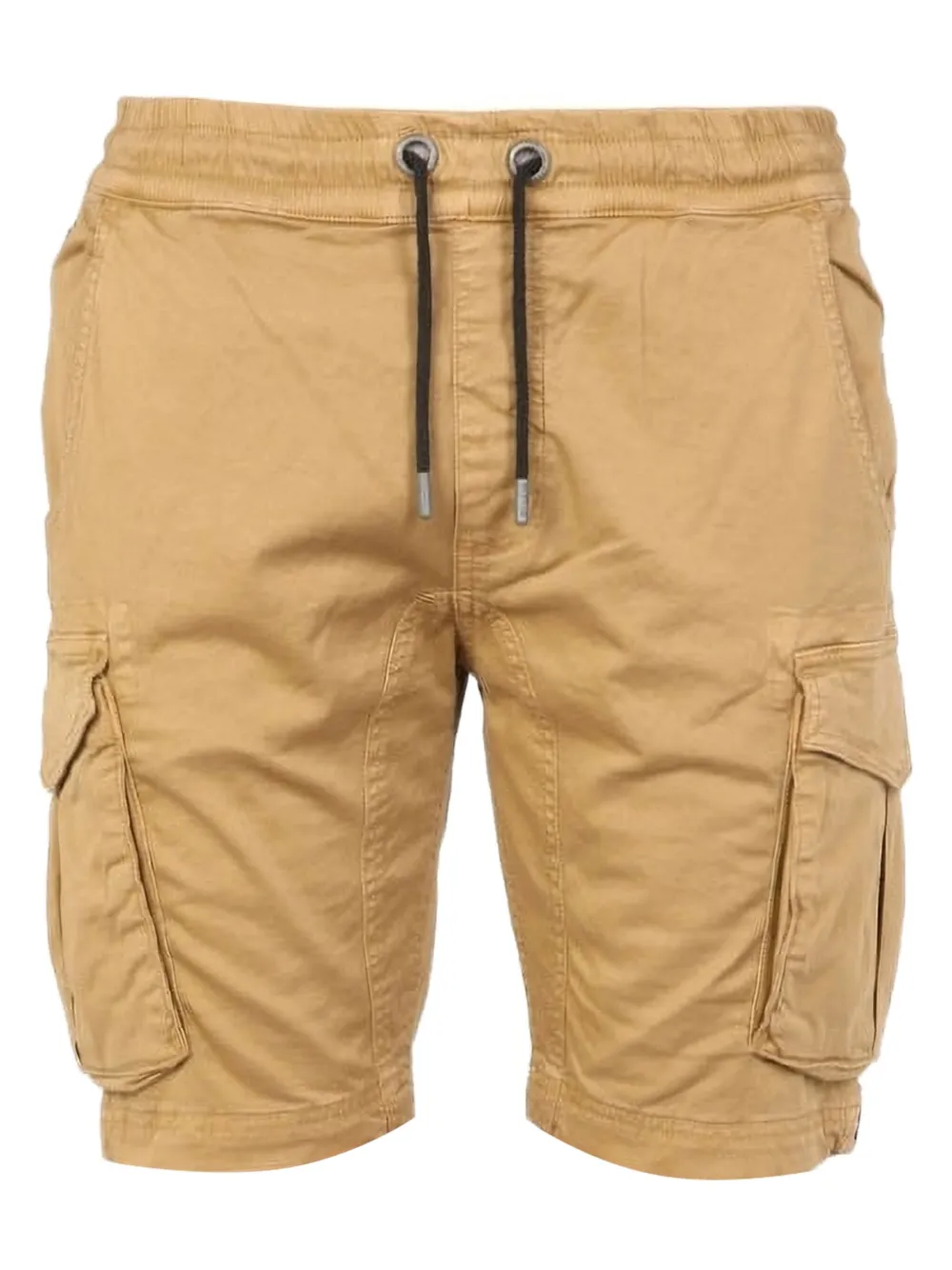 Alpha Industries cargo drawstring shorts | Neutrals | Image 1