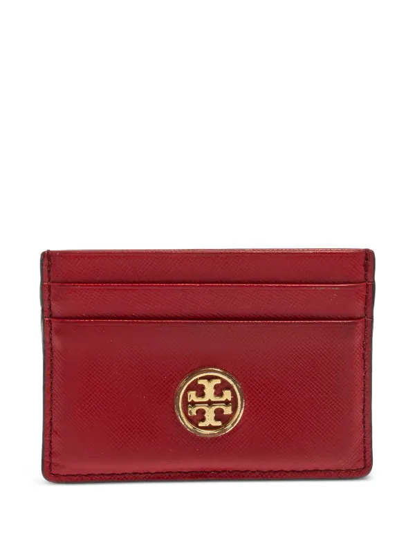 Tory Burch pre-owned Robinson Card Holder | Red | FARFETCH