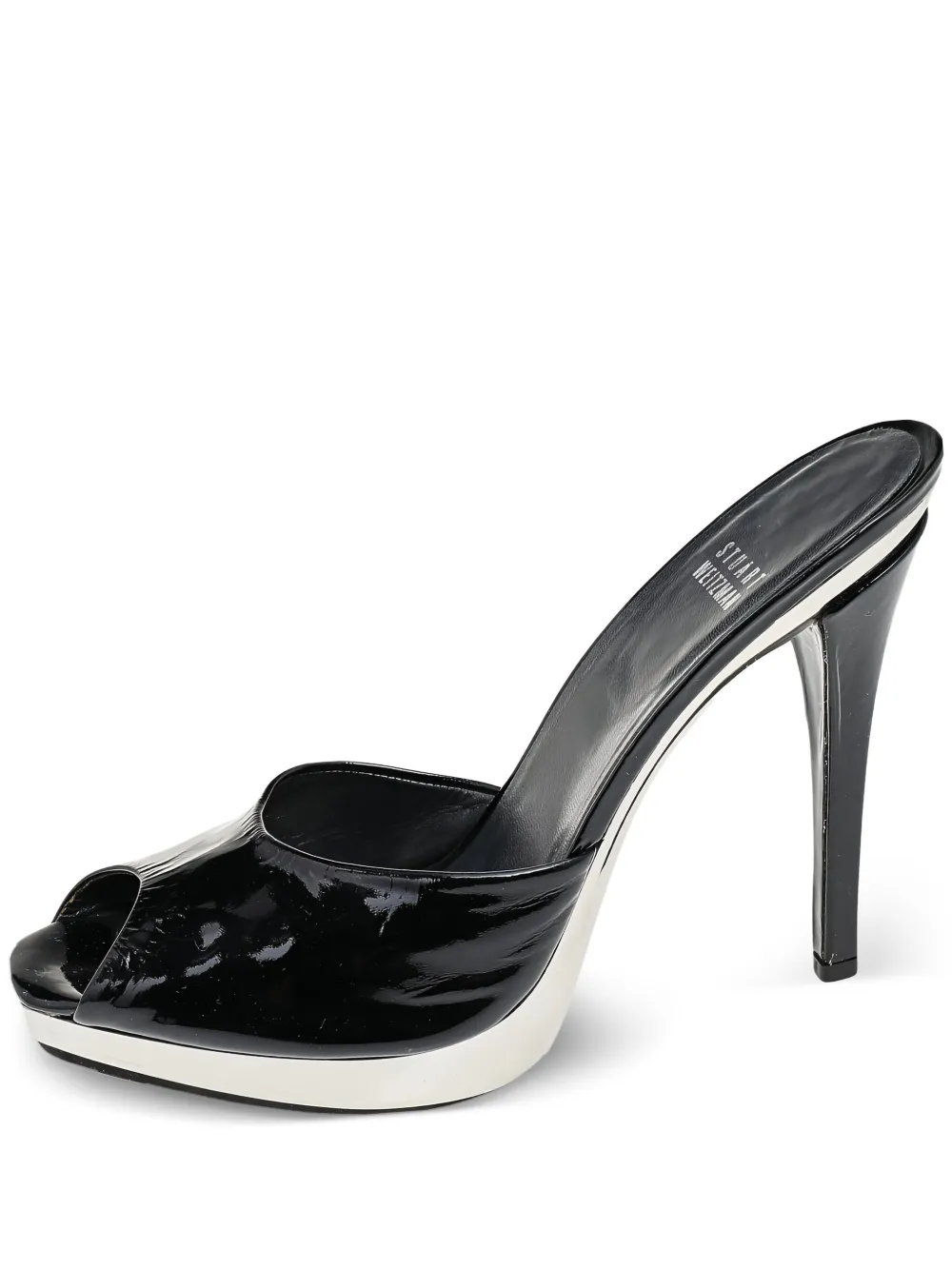 Pre-owned Stuart Weitzman  120mm Peep-toe Platform Heels