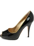 Giuseppe Zanotti Vintage 120mm peep-toe heeled pumps - Black