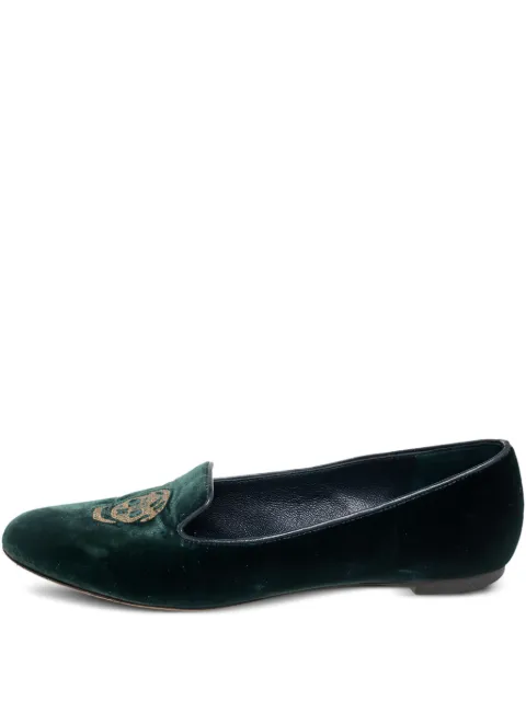 Alexander McQueen Pre-Owned Fluwelen loafers