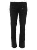 Gucci Pre-Owned button-embellished lurex trousers - Black