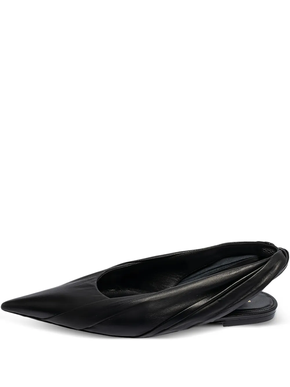 Balenciaga Pre-Owned pointed-toe slip-on flats | Black | Image 1