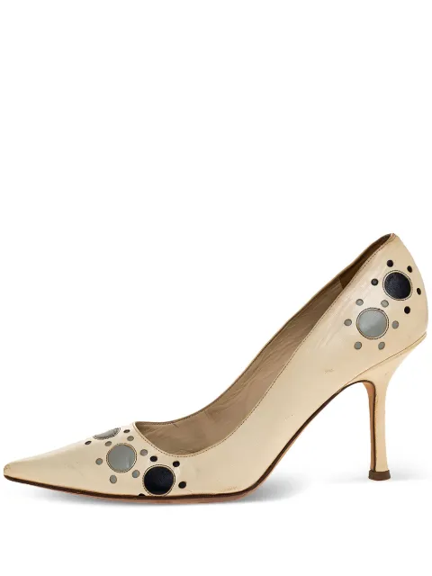 Jimmy Choo Pre-Owned zapatillas con tacón de 85mm