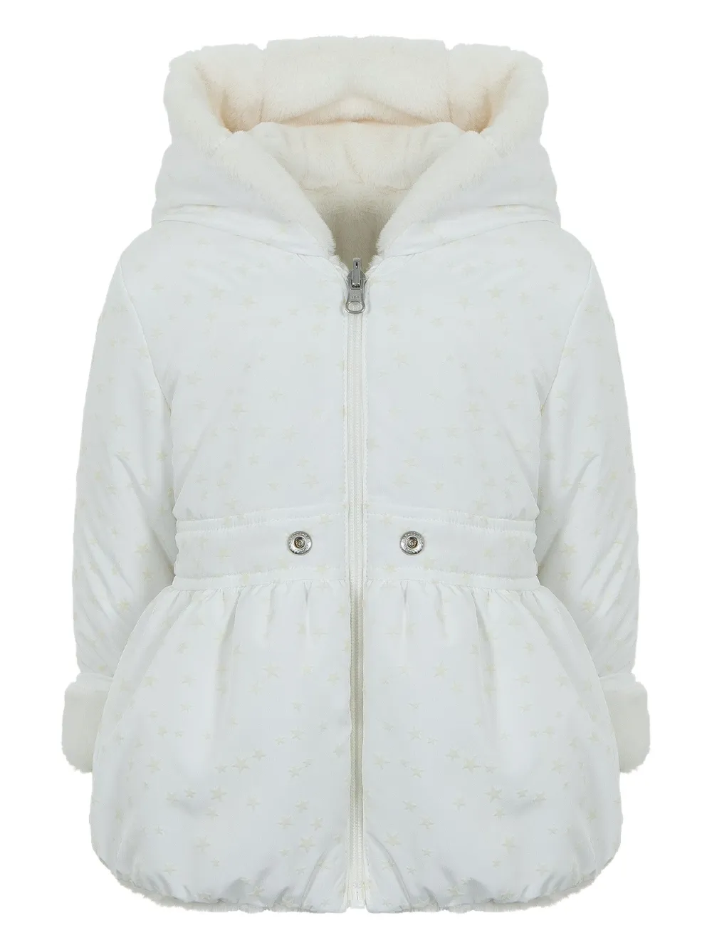Lapin House star-print jacket | Girls Padded Jackets | Image 2