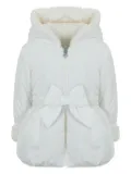 Lapin House star-print jacket - White