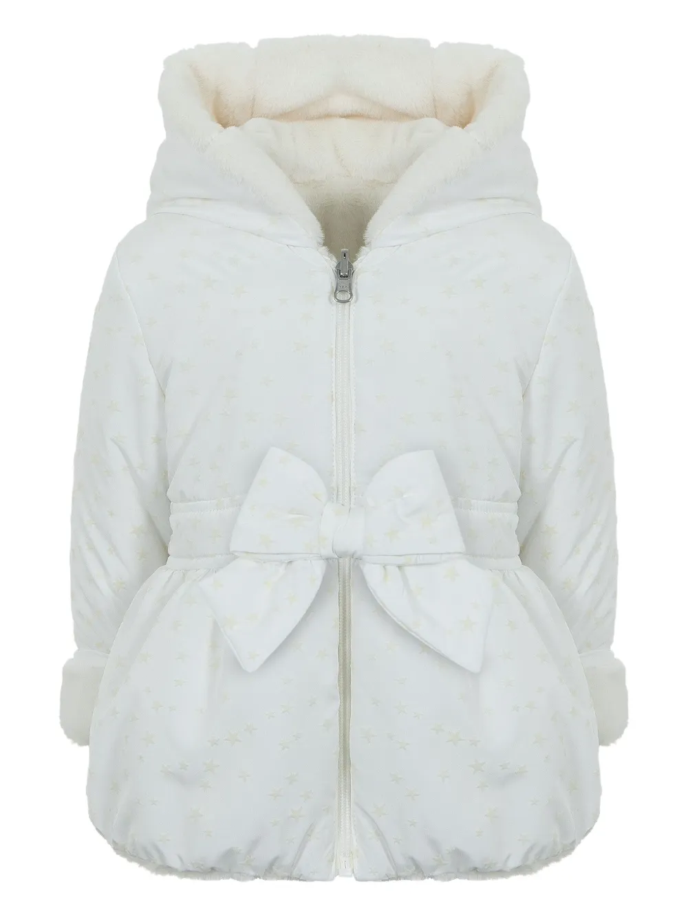Lapin House Jack met sterrenprint en strik Wit