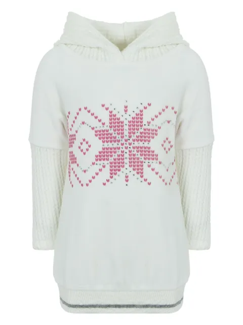 Lapin House hooded embellished dress