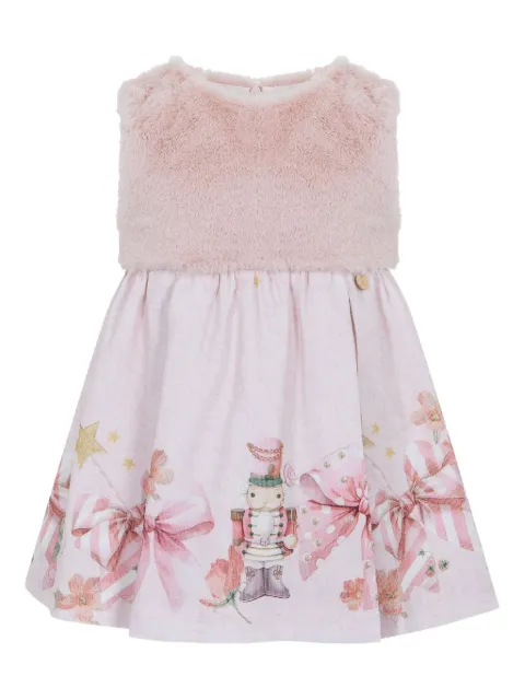 Lapin House vestido con estampado de cascanueces